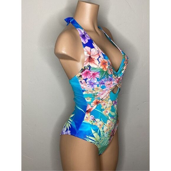 New. Johnny Was floral one piece. XS. Retails $219 - Picture 7 of 13